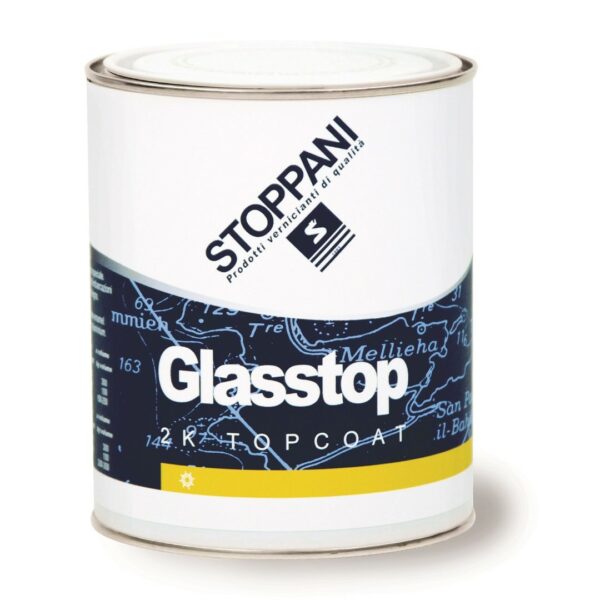 FINITURA GLASSTOP SMALTO BRILLANTE POLIUR. BIANCA LT.0,565